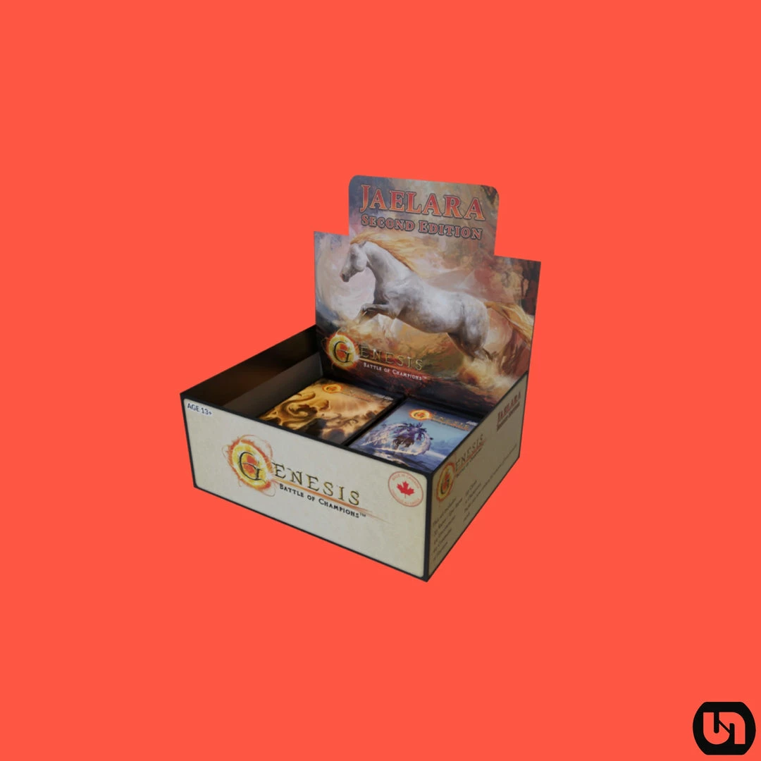 Promo 🤩 Haunted Castle Gaming Genesis: Battle Of Champions - Jaelara 2nd Edition Booster Box 🎉 3 Haunted Castle Gaming Genesis: Battle Of Champions - Jaelara 2nd Edition Booster Box