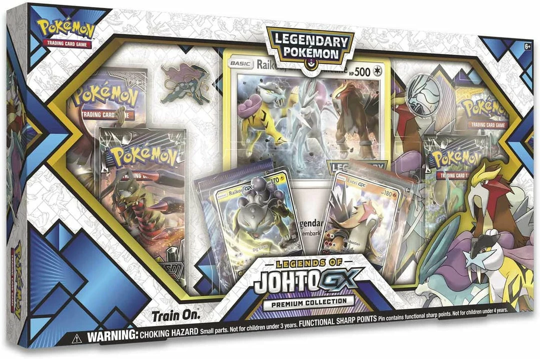Hot Sale π Pokemon TCG: Legends Of Johto GX Premium Collection π 3 Pokemon TCG: Legends Of Johto GX Premium Collection