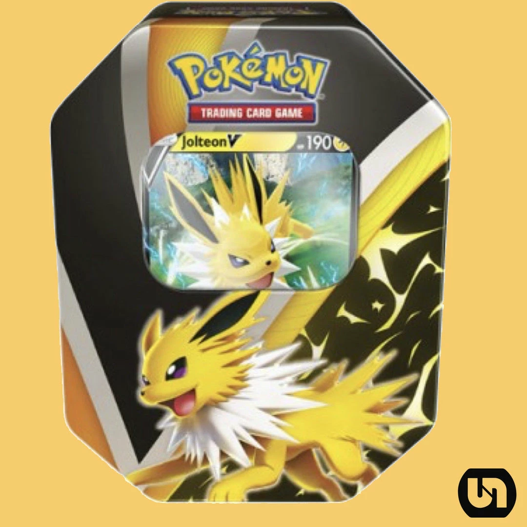 Outlet ๐ TCGs Pokemon TCG: Eevee Evolutions Tin (Fall 2021) - Jolteon V ๐ฏ 3 TCGs Pokemon TCG: Eevee Evolutions Tin (Fall 2021) - Jolteon V