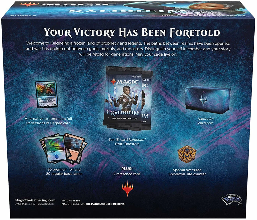 Brand new ⭐ Wizards Of The Coast Magic The Gathering: Kaldheim Bundle 🥰 4 Wizards Of The Coast Magic The Gathering: Kaldheim Bundle