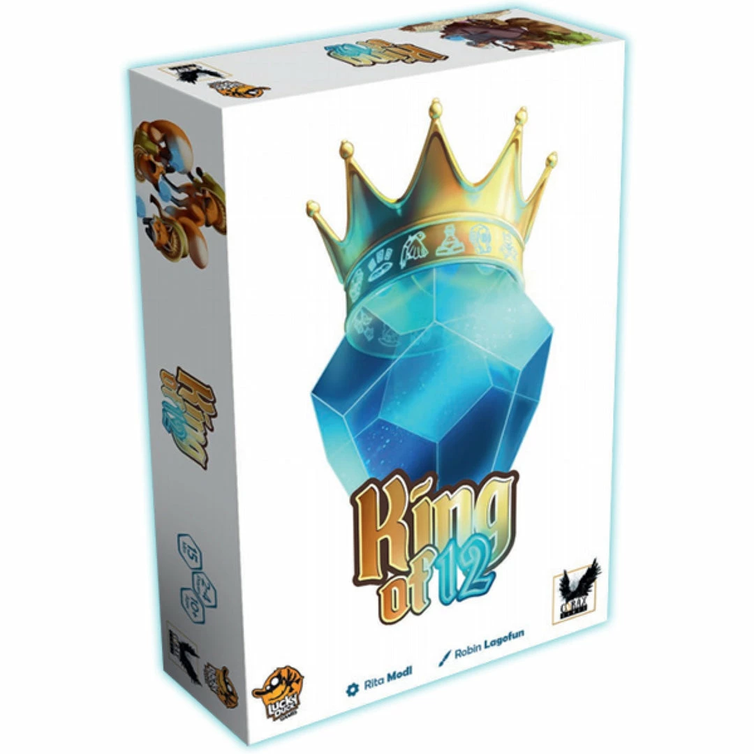 Promo ✔️ Lucky Duck Games King Of 12 Board Games ⌛ 3 Lucky Duck Games King Of 12 Board Games