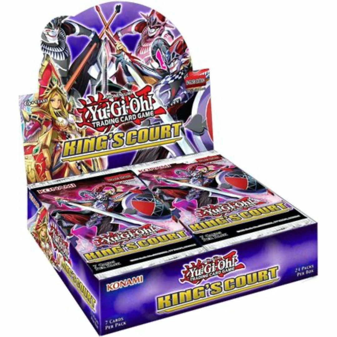 Deals ๐คฉ Konami TCGs Yu-Gi-Oh: King's Court Booster Box โ 3 Konami TCGs Yu-Gi-Oh: King's Court Booster Box