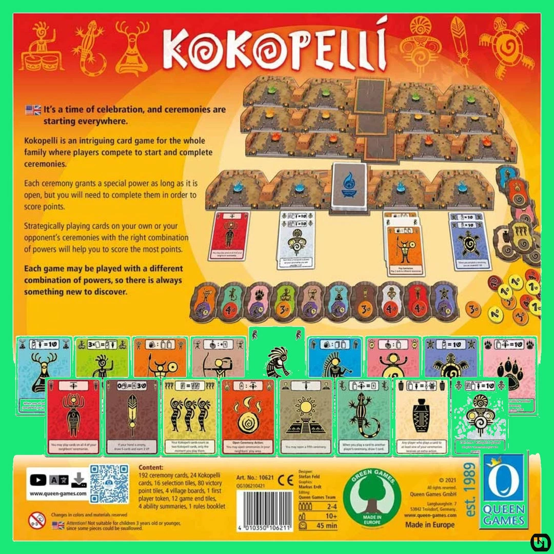 Best reviews of โญ Queen Games Kokopelli ๐ฅ 4 Queen Games Kokopelli