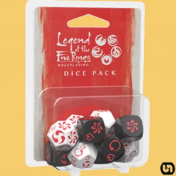 Fantasy Flight Games Legend Of The Five Rings RPG: Roleplaying Dice RPGs