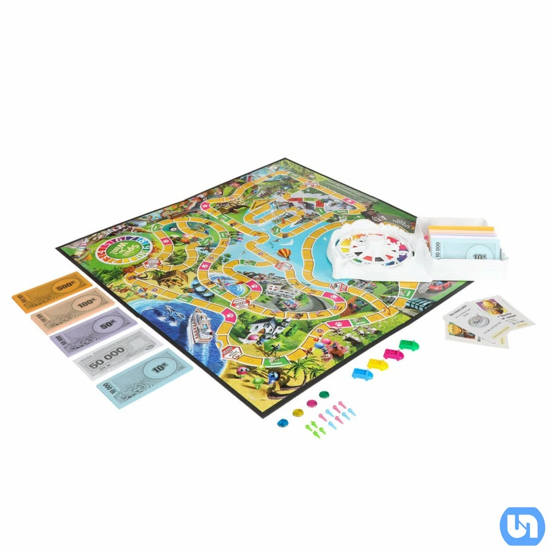 Outlet 🛒 Hasbro Gaming The Game Of Life 💯 4 Hasbro Gaming The Game Of Life