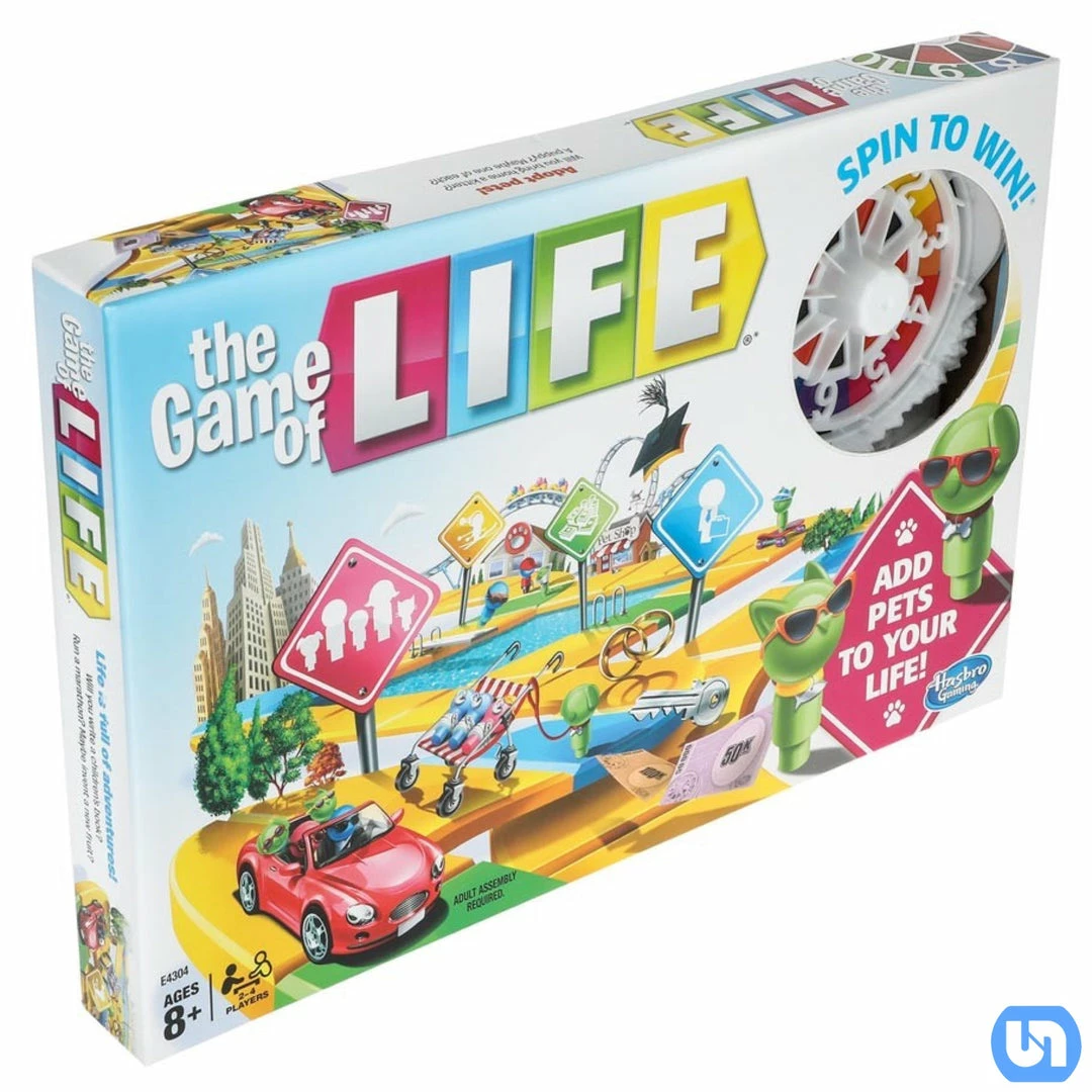 Outlet 🛒 Hasbro Gaming The Game Of Life 💯 3 Hasbro Gaming The Game Of Life