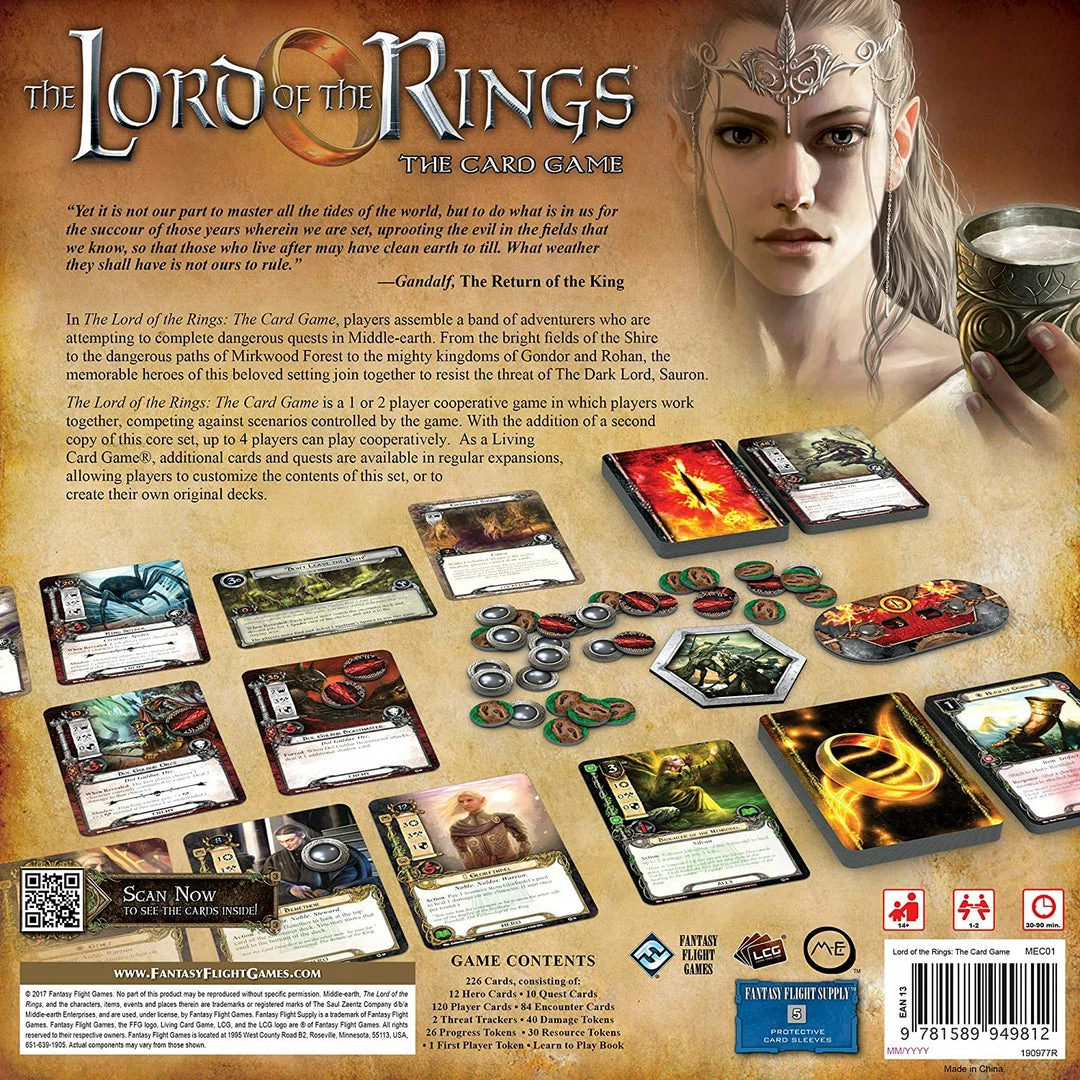 Hot Sale ๐งจ Fantasy Flight Games Board Games The Lord Of The Rings: The Card Game ๐คฉ 4 Fantasy Flight Games Board Games The Lord Of The Rings: The Card Game
