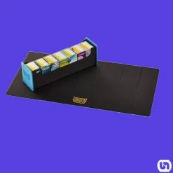 Arcane Tinman Supplies Dragon Shield: Magic Carpet Deck Tray & Playmat - Blue/Black