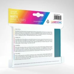 Asmodee Gamegenic: Matte Prime Sleeves 100ct - Blue
