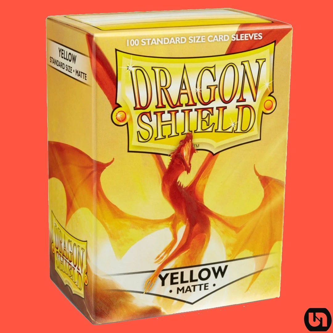 Promo ๐ฅฐ Arcane Tinman Dragon Shield Matte Sleeves - Yellow (100-Pack) Supplies ๐ 3 Arcane Tinman Dragon Shield Matte Sleeves - Yellow (100-Pack) Supplies