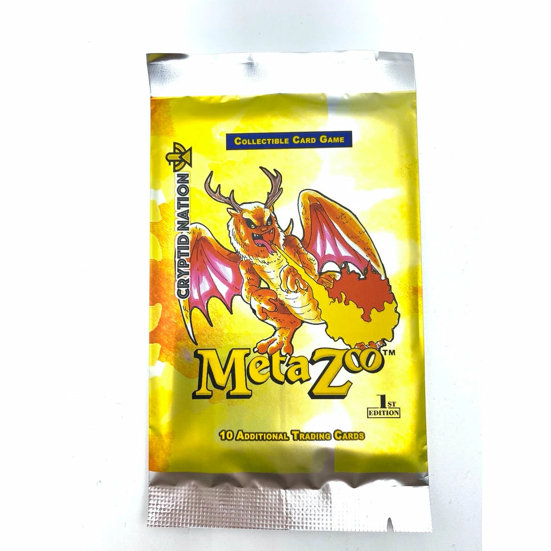 Wholesale 🤩 MetaZoo Games MetaZoo: Cryptid Nation 1st Edition Booster Pack TCGs 🤩 5 MetaZoo Games MetaZoo: Cryptid Nation 1st Edition Booster Pack TCGs