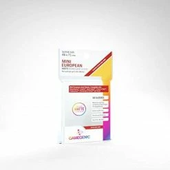 Asmodee Gamegenic: Matte Board Game Sleeves 50ct - Mini European