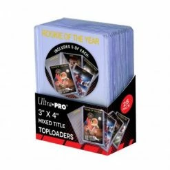 Ultra Pro: 3"x4" Mixed Title Toploader 25pk