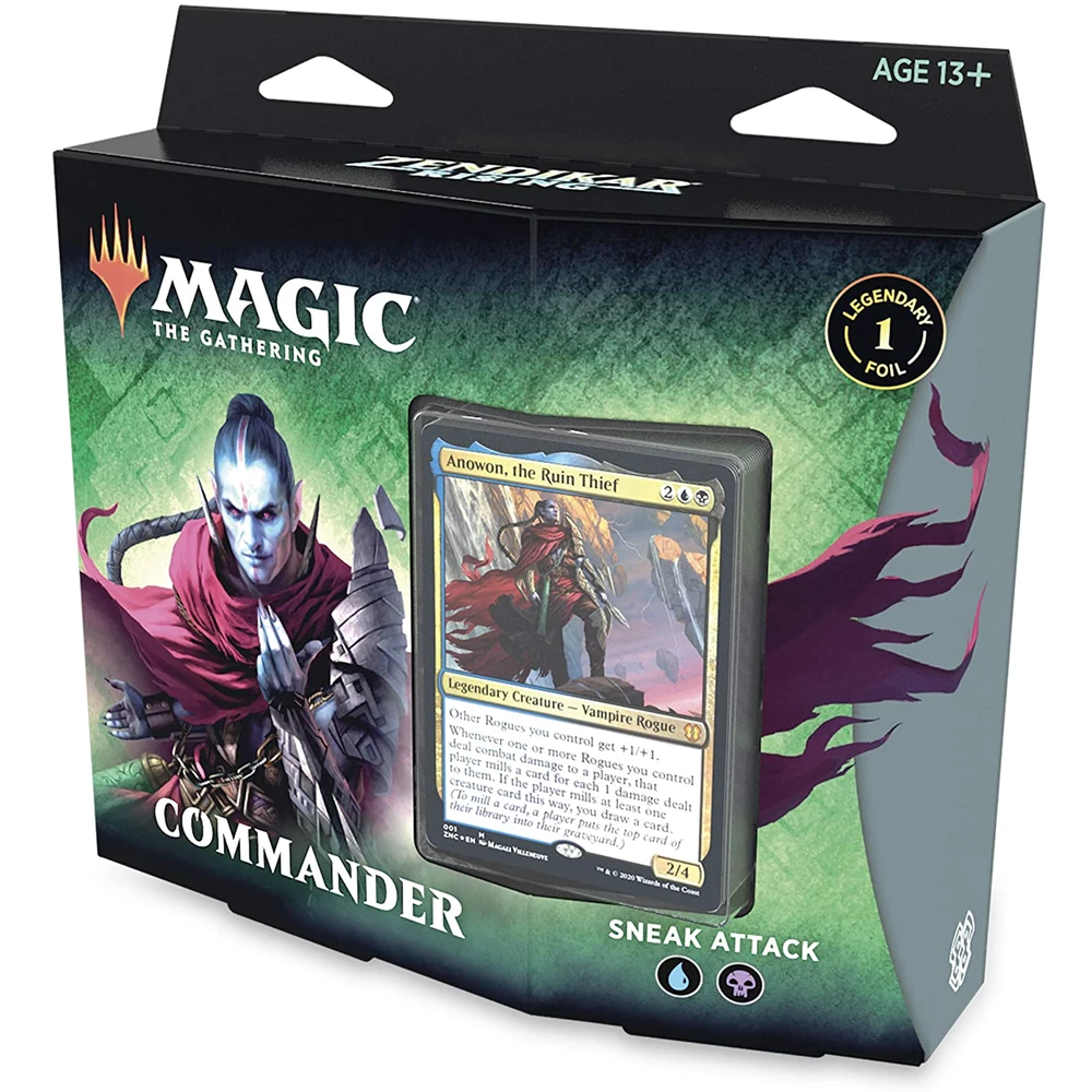 Cheapest π Wizards Of The Coast Magic The Gathering: Zendikar Rising Commander Deck-Sneak Attack TCGs π 3 Wizards Of The Coast Magic The Gathering: Zendikar Rising Commander Deck-Sneak Attack TCGs