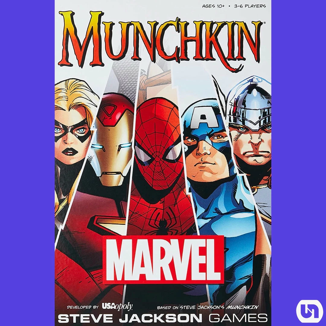 New โค๏ธ USAopoly Munchkin: Marvel Board Games ๐ 3 USAopoly Munchkin: Marvel Board Games