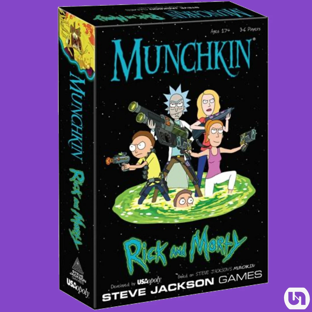 Budget ⭐ Steve Jackson Games Munchkin: Rick & Morty Board Games 🤩 3 Steve Jackson Games Munchkin: Rick & Morty Board Games