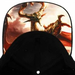 Bioworld Magic The Gathering: Nicol Bolas Elite Flex Pre-Curved Bill Snapback Magic: The Gathering