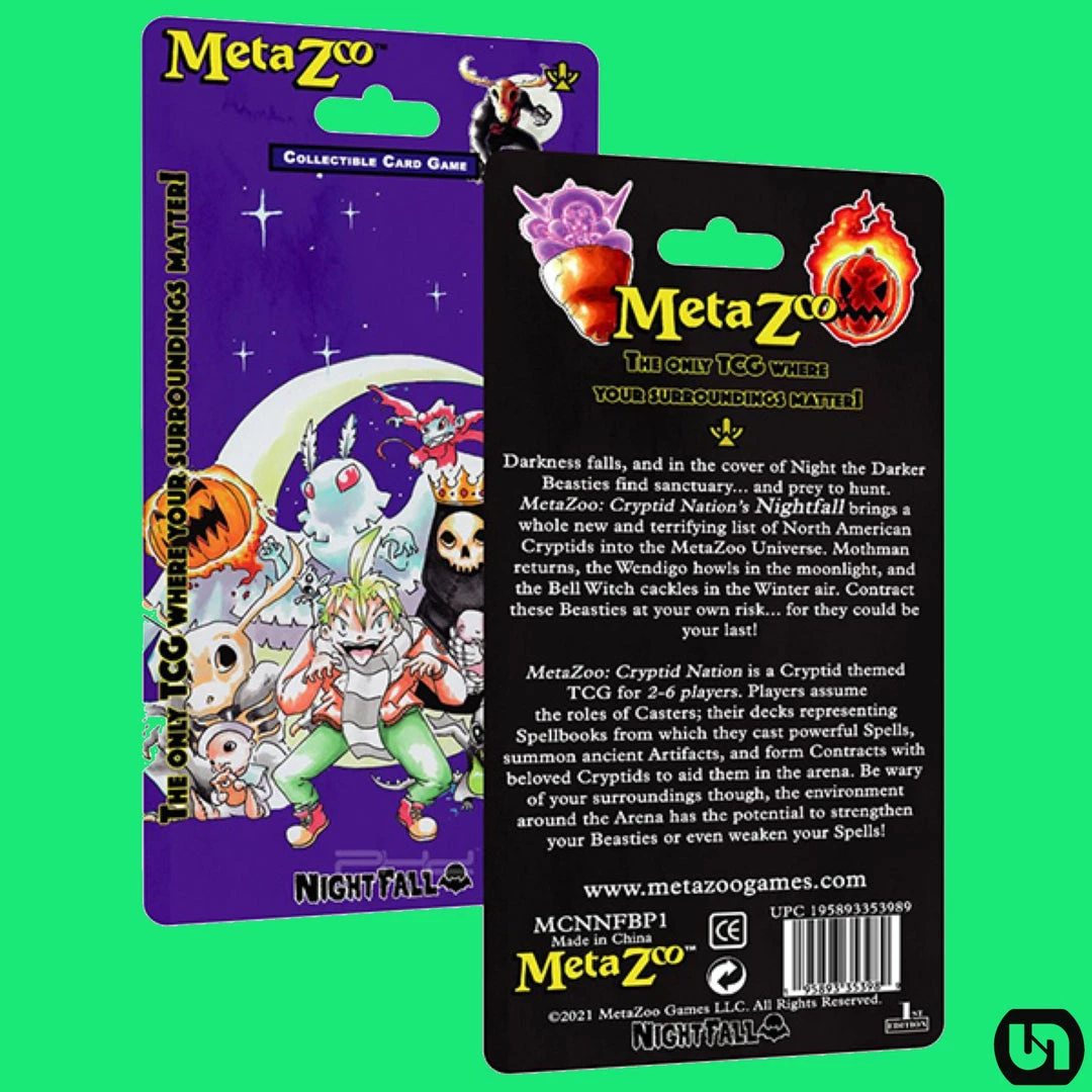Best deal β¨ MetaZoo Games TCGs MetaZoo TCG: Cryptid Nation - Nightfall Blister Booster Pack 1st Edition π 3 MetaZoo Games TCGs MetaZoo TCG: Cryptid Nation - Nightfall Blister Booster Pack 1st Edition