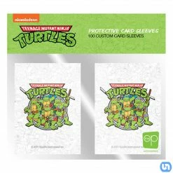 USAopoly Nickelodeon: Protective Card Sleeves 100ct - Teenage Mutant Ninja Turtles Supplies