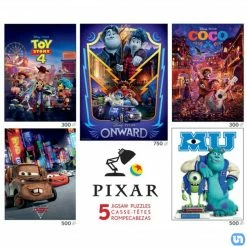 CEACO Company Disney: Pixar 3 - 5 In 1 Multipack Puzzles