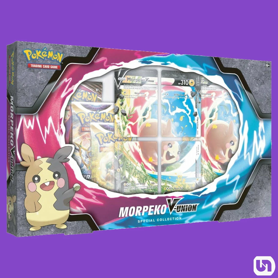 Best Pirce 🔥 Pokemon TCG: Special Collection Morpeko V-UNION ✔️ 3 Pokemon TCG: Special Collection Morpeko V-UNION