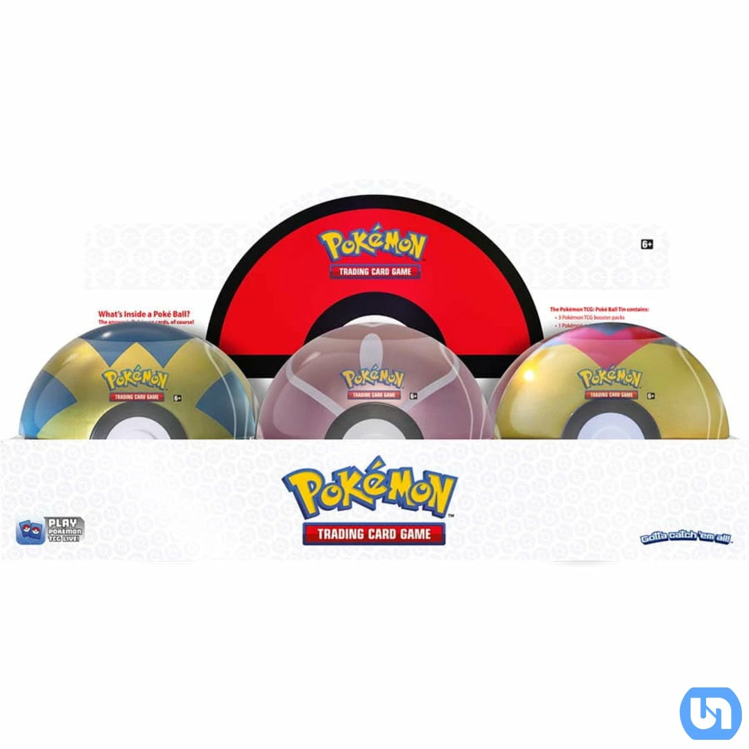 Cheap โค๏ธ Pokemon TCG: 2022 Poke Ball Tin Q2 ๐ 3 Pokemon TCG: 2022 Poke Ball Tin Q2