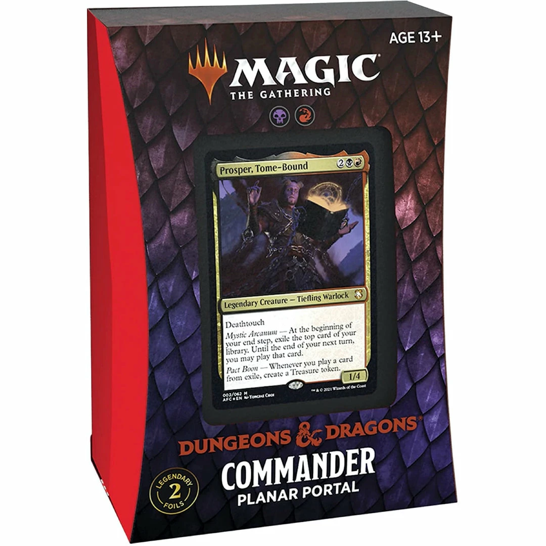 Wholesale 🔥 Wizards Of The Coast Magic The Gathering: Dungeons & Dragons - Adventures In The Forgotten Realms Commander Deck-Planar Portal TCGs ❤️ 3 Wizards Of The Coast Magic The Gathering: Dungeons & Dragons - Adventures In The Forgotten Realms Commander Deck-Planar Portal TCGs