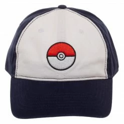 Bioworld Pokemon: Pokeball Colorblock Hat Merch