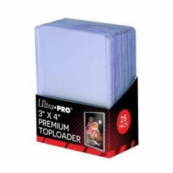Supplies Ultra Pro: 3" X 4" Premium Toploader 25 Ct
