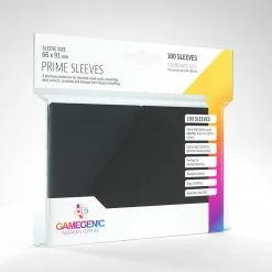 Asmodee Gamegenic: Prime Sleeves 100ct - Black
