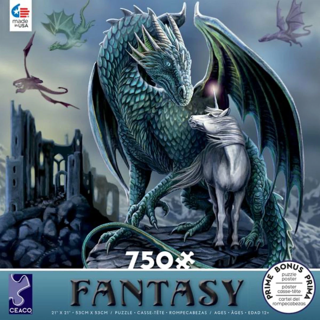 Top 10 ๐งจ CEACO Company Toys & Figures Fantasy: Protector Of Magic 750pc Puzzle โจ 3 CEACO Company Toys & Figures Fantasy: Protector Of Magic 750pc Puzzle