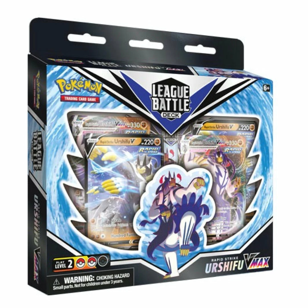 Deals ๐ Pokemon TCG: VMAX League Battle Deck - Rapid Strike Urshifu TCGs โญ 3 Pokemon TCG: VMAX League Battle Deck - Rapid Strike Urshifu TCGs