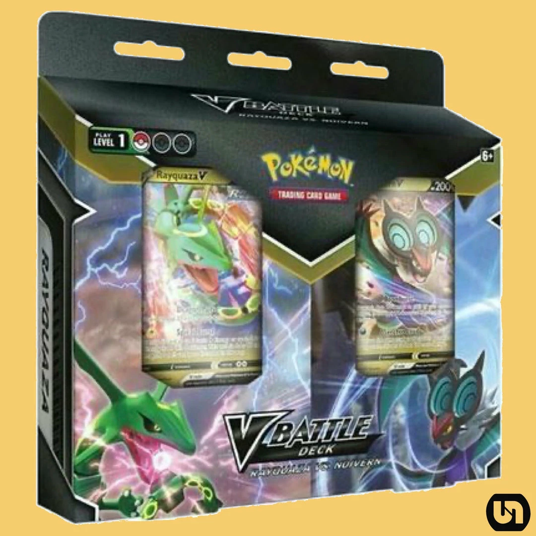 Cheapest 😀 Pokemon TCG: V Battle Deck - Rayquaza VS. Noivern 🤩 3 Pokemon TCG: V Battle Deck - Rayquaza VS. Noivern
