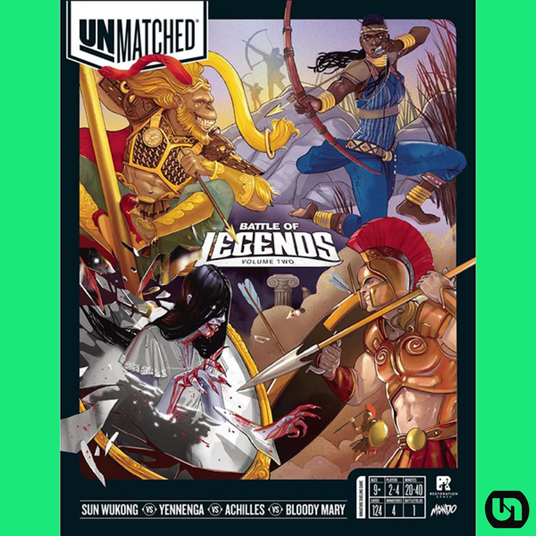 Deals βοΈ Mondo Games Unmatched: Battle Of Legends Vol. 2 π 3 Mondo Games Unmatched: Battle Of Legends Vol. 2