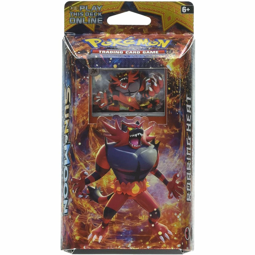 Best Sale ๐ฅ Pokemon TCG: Sun & Moon Theme Deck - Roaring Heat ๐ 3 Pokemon TCG: Sun & Moon Theme Deck - Roaring Heat