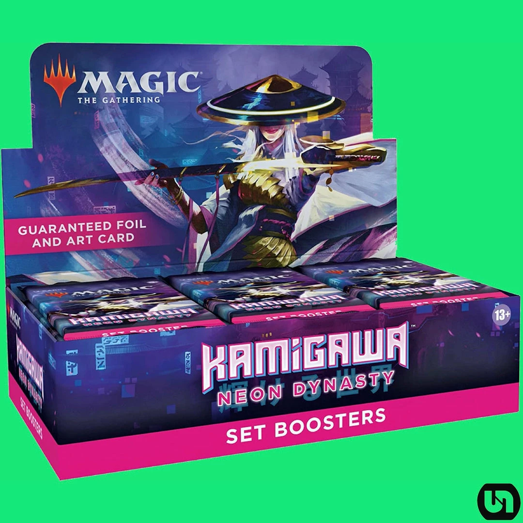 Hot Sale ๐ฅ Wizards Of The Coast Magic The Gathering: Kamigawa - Neon Dynasty Set Booster Box TCGs โจ 3 Wizards Of The Coast Magic The Gathering: Kamigawa - Neon Dynasty Set Booster Box TCGs