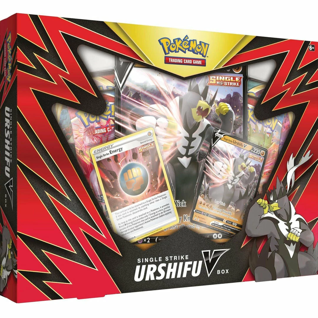 Discount โจ TCGs Pokemon TCG: Single Strike Urshifu V Box ๐ฅ 3 TCGs Pokemon TCG: Single Strike Urshifu V Box
