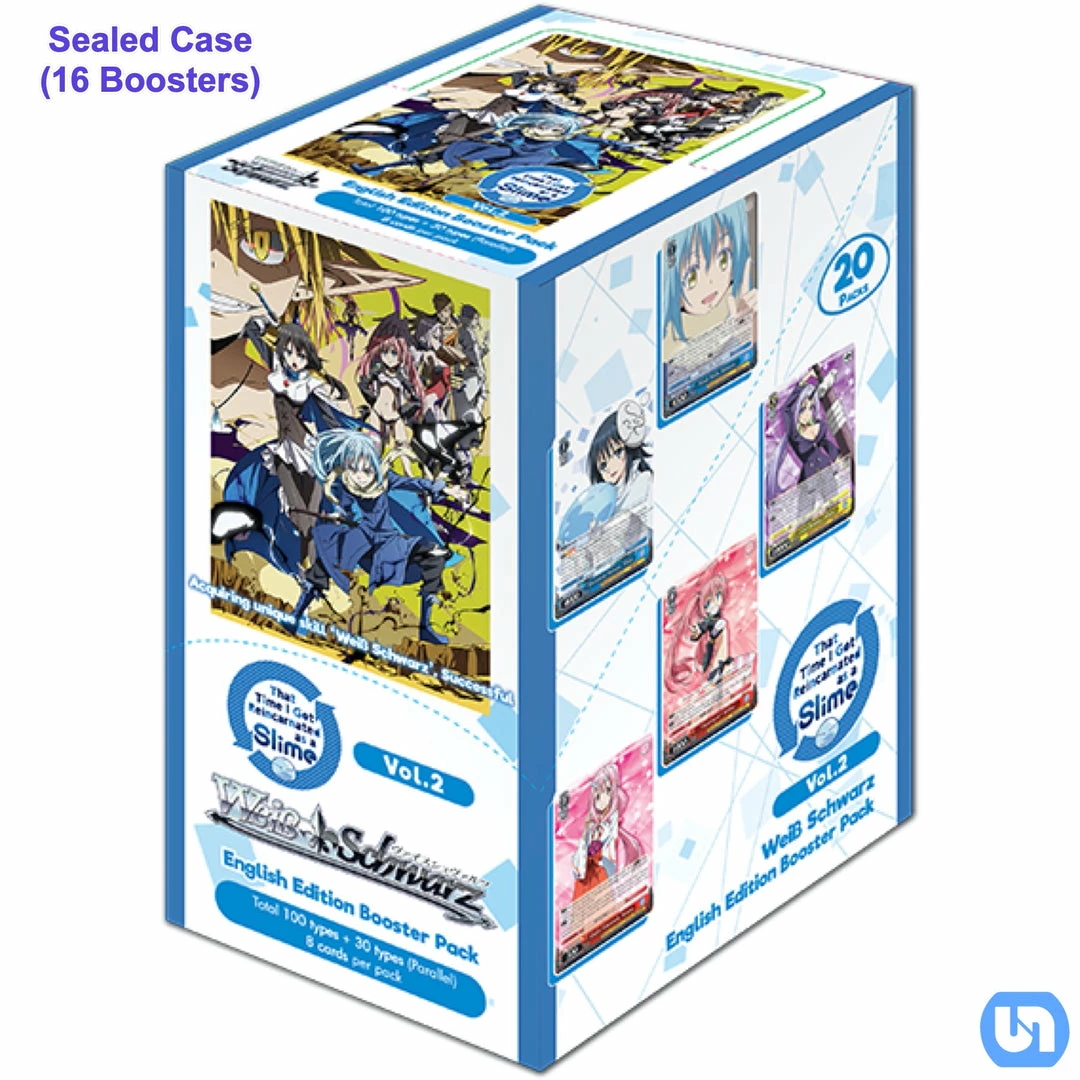 Cheapest ๐ BushiRoad Weiss Schwarz: That Time I Got Reincarnated As Slime Volume 2 Sealed Case (16 Booster Boxes) โจ 3 BushiRoad Weiss Schwarz: That Time I Got Reincarnated As Slime Volume 2 Sealed Case (16 Booster Boxes)
