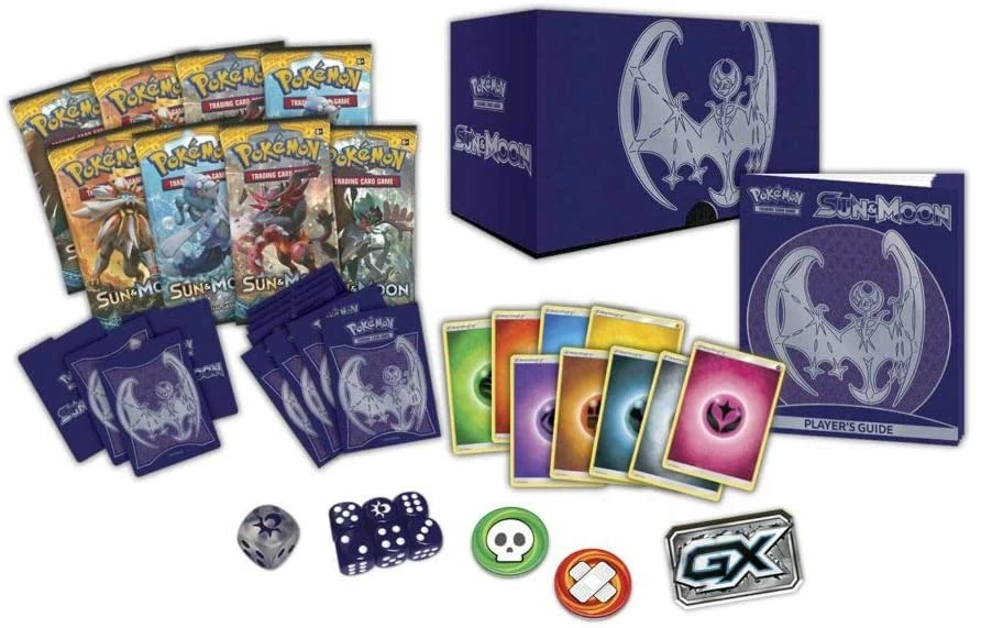 New π Pokemon TCG: Sun & Moon Elite Trainer Box - Lunala TCGs π₯ 4 Pokemon TCG: Sun & Moon Elite Trainer Box - Lunala TCGs