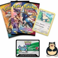 Pokemon TCG: Snorlax Pin Collection
