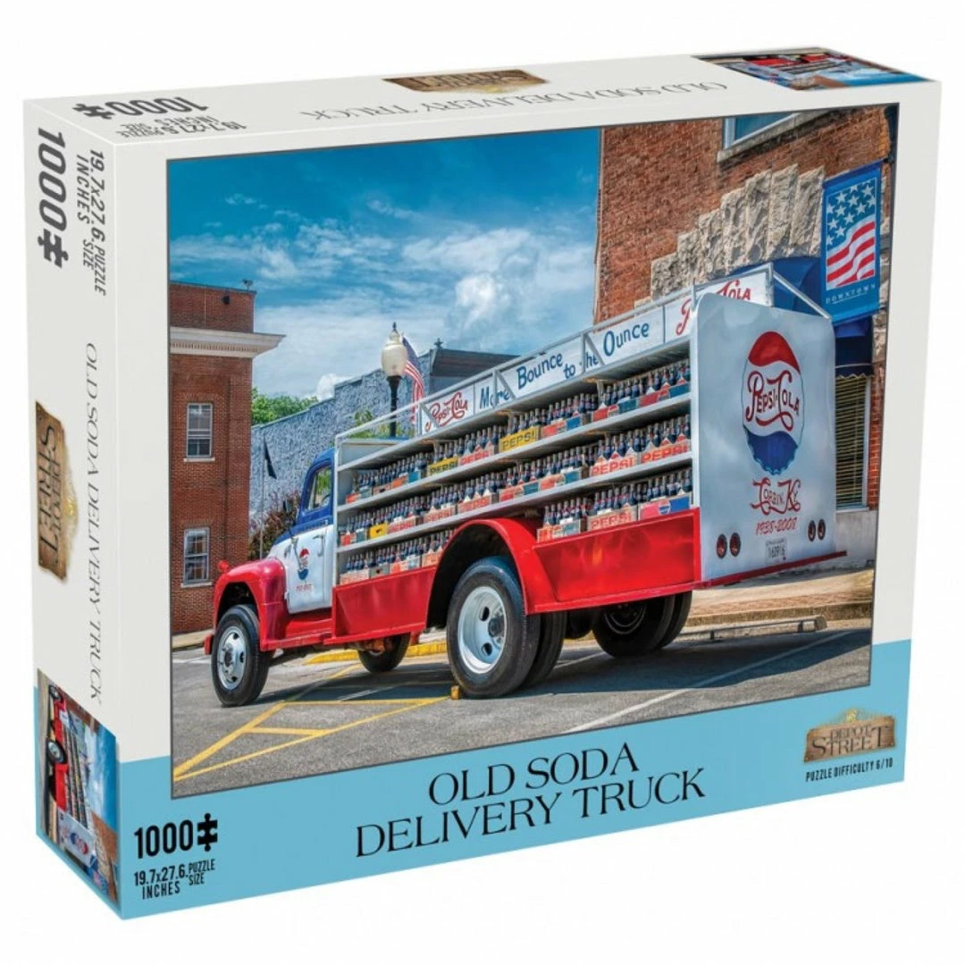 Best deal ✨ MCHEZO Old Soda Delivery Truck 1000pc Puzzle ✨ 3 MCHEZO Old Soda Delivery Truck 1000pc Puzzle