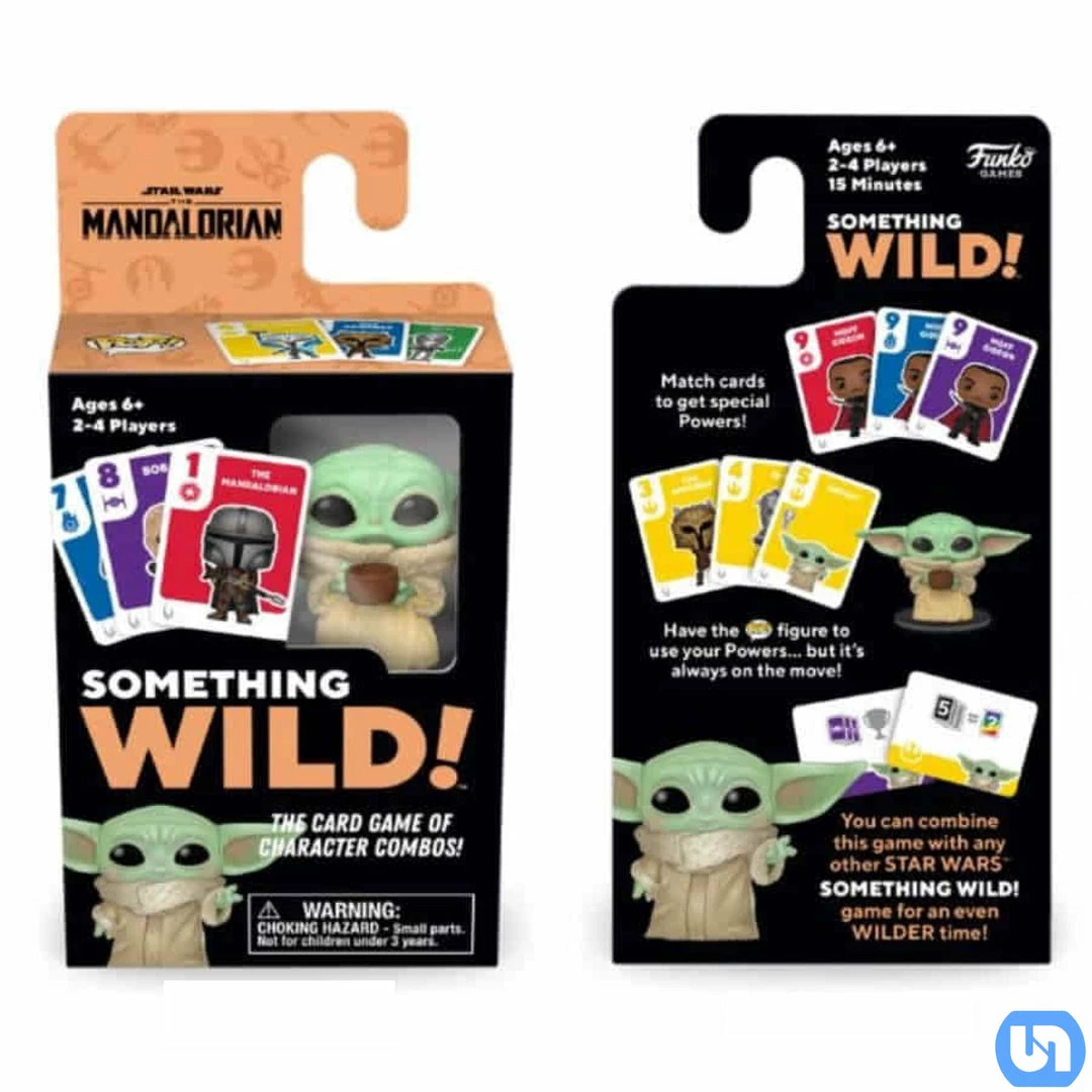 New 𧨠Funko Board Games Something Wild!: Star Wars - The Mandalorian, Grogu 𧨠3 Funko Board Games Something Wild!: Star Wars - The Mandalorian, Grogu