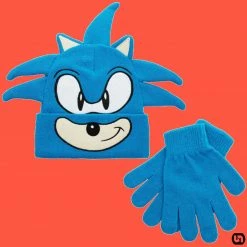 Bioworld Sonic: Youth Beanie & Glove Combo