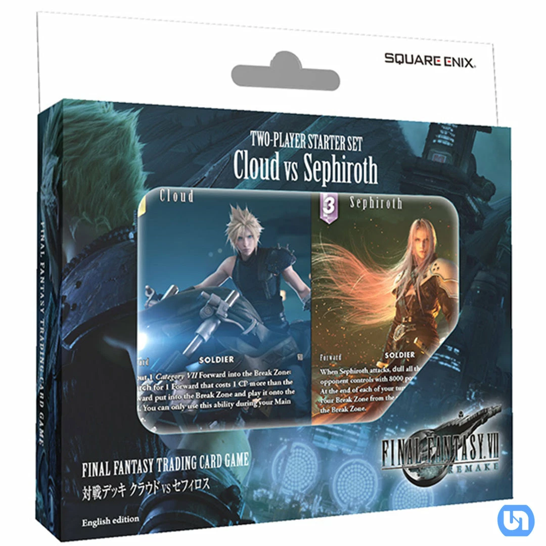 New ๐ Square Enix Final Fantasy TCG: Two-Player Starter Set - Cloud Vs. Sephiroth โจ 3 Square Enix Final Fantasy TCG: Two-Player Starter Set - Cloud Vs. Sephiroth