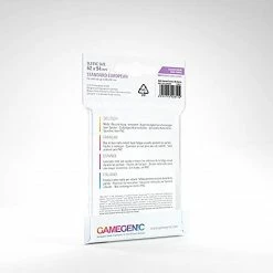 Asmodee Supplies Gamegenic: Matte Board Game Sleeves 50ct - Standard European