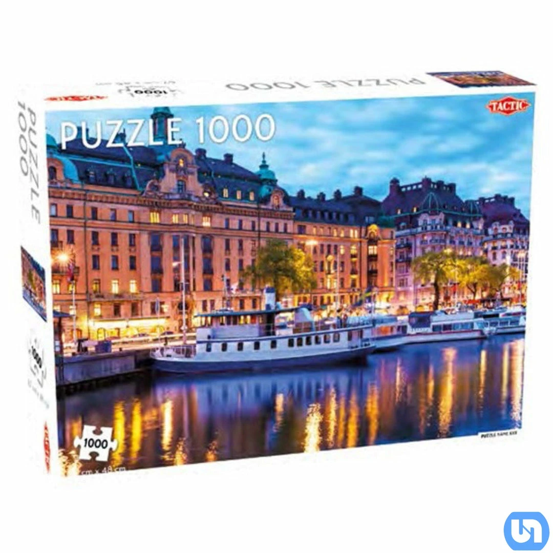 Top 10 ๐งจ Tactic USA Puzzle: Stockholm 1000pc ๐ 3 Tactic USA Puzzle: Stockholm 1000pc