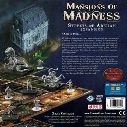 Fantasy Flight Games Mansions Of Madness: Streets Of Arkham Expansion Board Games