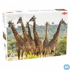 Tactic USA Puzzle: Tall Giraffes 1000pc Toys & Figures