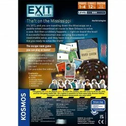 Kosmos Board Games Exit The Game: Theft On The Mississippi