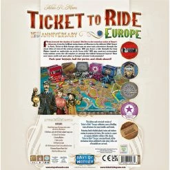 Days Of Wonder Ticket To Ride: Europe 15th Anniversary Board Games